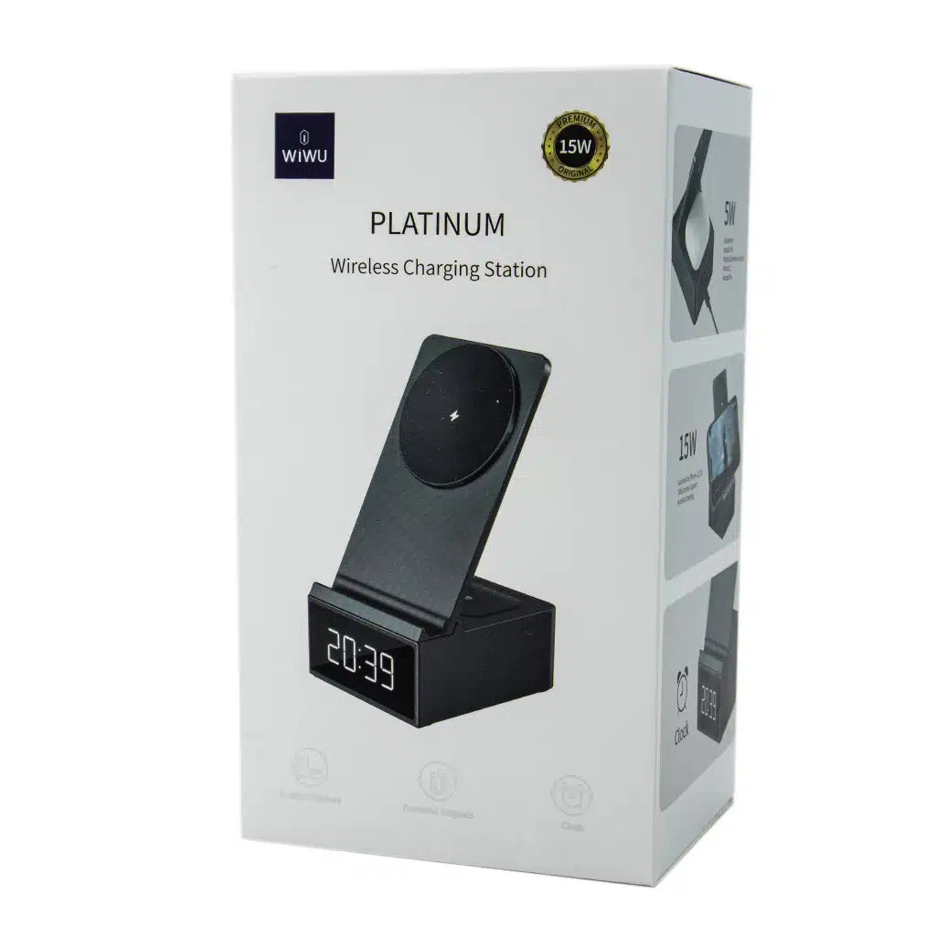 WiWU Wi-W011 3 in 1 Wireless Charger WiWU Wi-W011 3 in 1 Wireless Charger